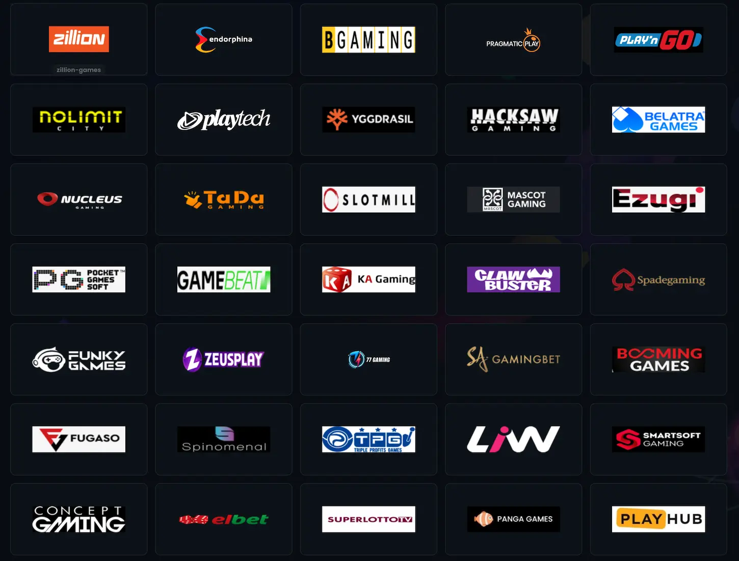 Slot Bunny Casino software providers – top game developers for Australian players